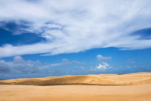 Sand dune in Lencois Maranheinses National Park, Maranhao State, Brazil