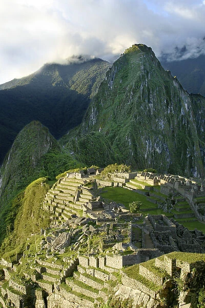 South America Peru Machu Picchu Morning