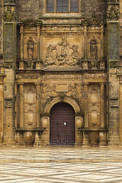 Spain, Andalucia Region, Jaen Province, Ubeda, Capilla de El Salvador chapel, detail