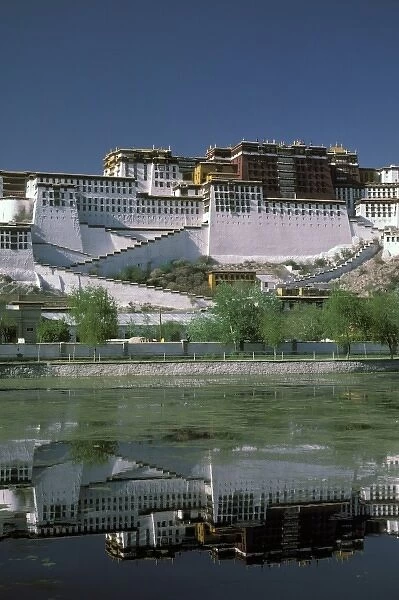 Tibet, Lhasa. Potala Palace