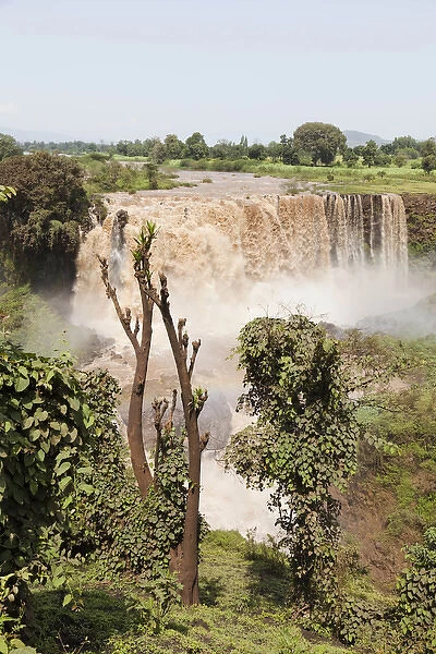 Tis Isat, the waterfall of the Blue Nile in Ethiopia