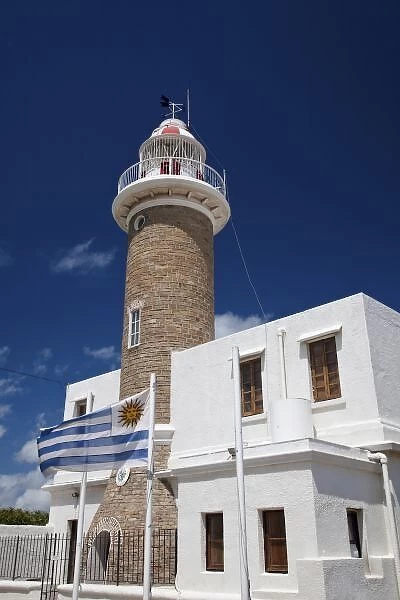 Uruguay, Montevideo Department, Montevideo. Punta Brava lighthouse