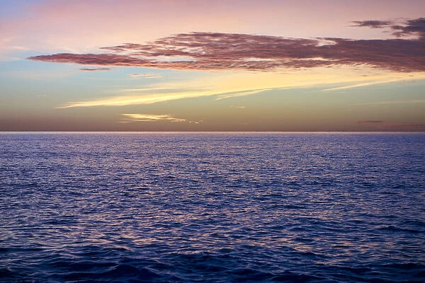 USA, Florida, Sanibel Island, sunset on the Gulf of Mexico