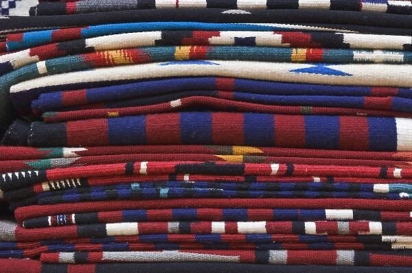 USA, NM, Gallup, Handmade Navajo Rugs for Sale