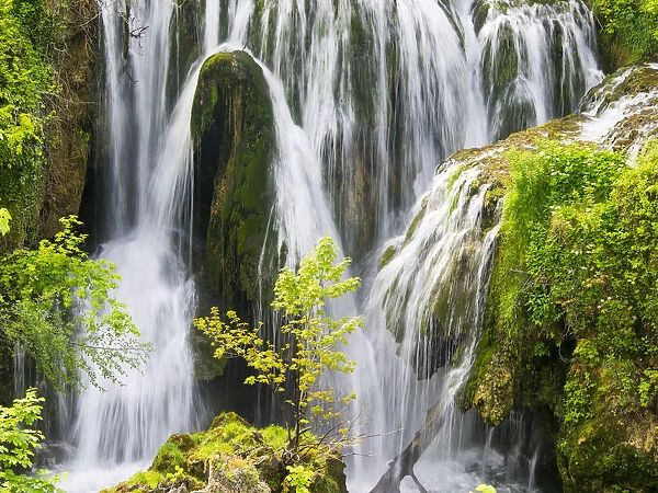 Waterfalls in the Parco Nazionale dei laghi di Plitvice