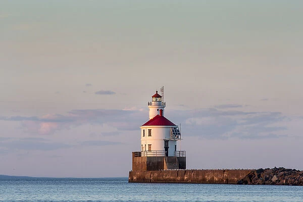 Wisconsin Point Lighthouse near Superior, Wisconsin, USA