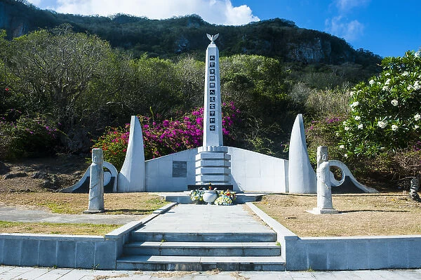 Worldwar II memorial, Saipan, Northern Marianas, Central Pacific
