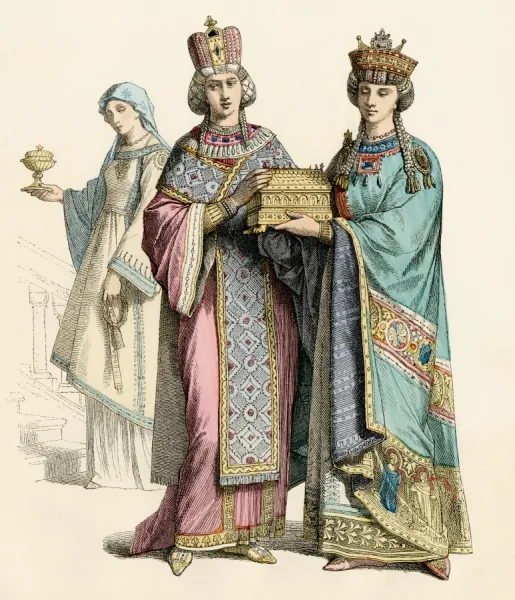 Empress and a Byzantine princess