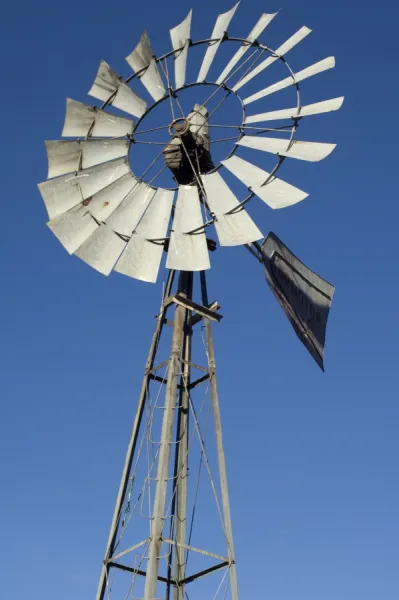 Steel windmill