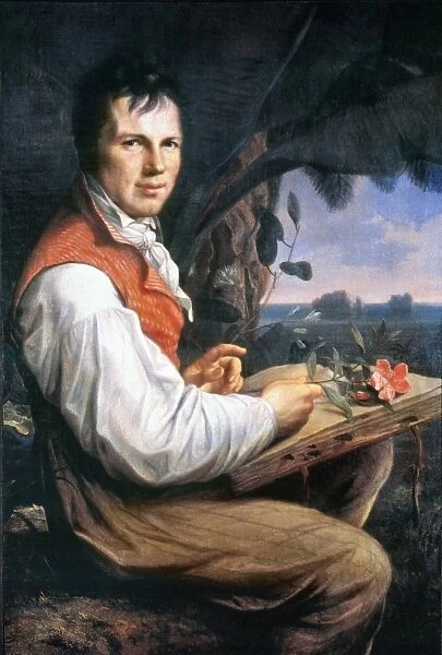 ALEXANDER von HUMBOLDT (1769-1859). German naturalist, traveler, and statesman