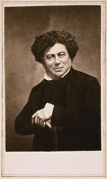 ALEXANDRE DUMAS THE ELDER (1802-1870). French novelist and playwright