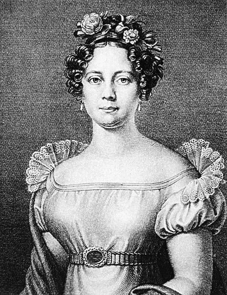 ANNA MILDER-HAUPTMANN (1785-1838). Austrian soprano
