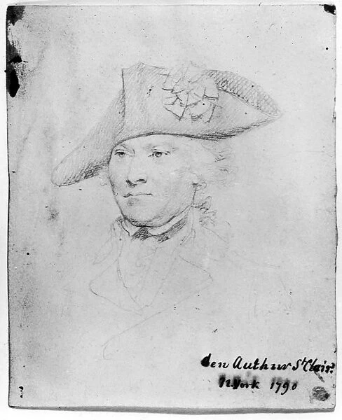 ARTHUR ST. CLAIR (1736?-1818). American soldier