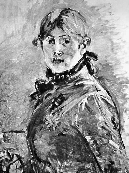 BERTHE MORISOT (1841-1895). French painter. Self-portrait