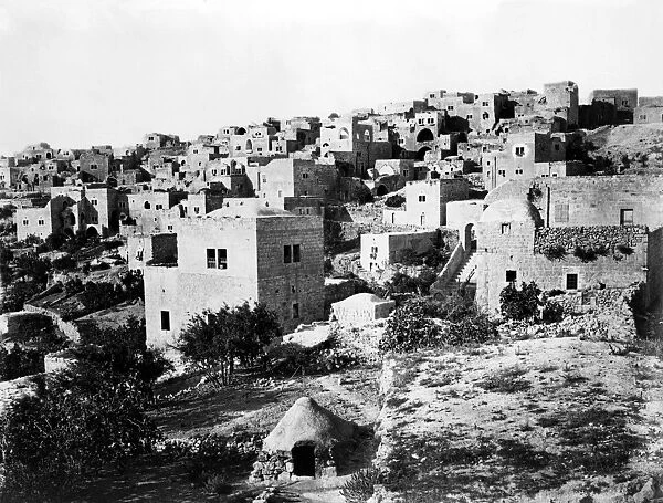BETHLEHEM. A view of the city of Bethlehem