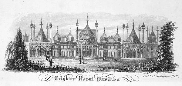 BRIGHTON ROYAL PAVILION. The Brighton Royal Pavilion, founded in 1784 by the Prince of Wales