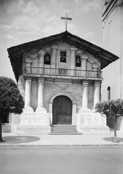 CALIFORNIA: MISSION, 1936. Mission San Francisco de Asis, founded in 1776 in San Francisco