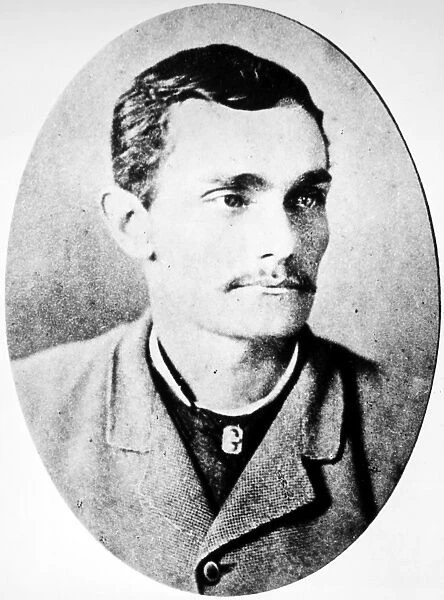 CHARLES FORD (c1860-1884). American desperado and brother of Robert Ford