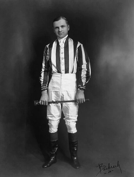 EARL H. SANDE (1898-1968). American jockey and horse trainer. Photographed by Bachrach