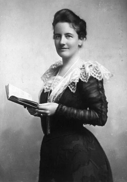 EDITH K. C. ROOSEVELT (1861-1948). Mrs. Theodore Roosevelt. Photographed in 1901