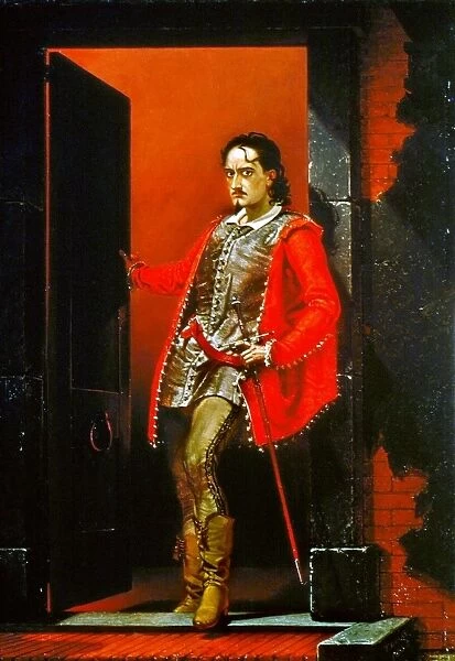 EDWIN BOOTH: IAGO, 1863. Edwin Booth (1833-1893) as Iago in William Shakespeares Othello