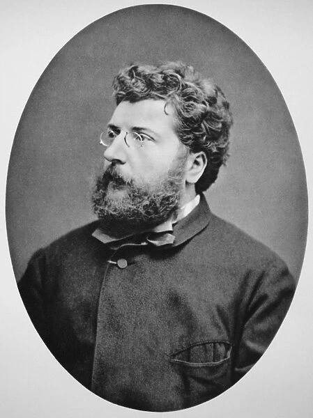 GEORGE BIZET (1838-1875). French composer. Photographed by Etienne Carjat