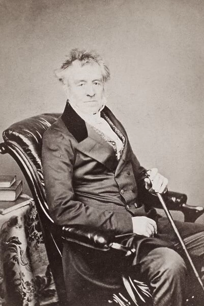 GEORGE GROTE (1794-1871). English historian. Original carte-de-visite photograph, c1860