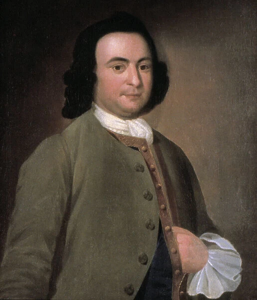 GEORGE MASON (1725-1792). American planter and Revolutionary statesman. Oil on canvas