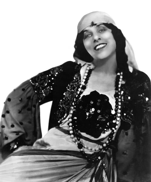 GERALDINE FARRAR (1882-1967). American operatic soprano. In the title role of Carmen