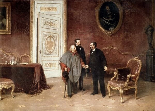 GIUSEPPE GARIBALDI. Italian nationalist and military leader Garibaldi (1807-1882)