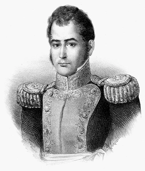 GUADALUPE VICTORIA (1789-1843). Mexican soldier and political leader