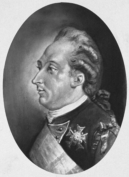 GUSTAVUS III (1746-1792). King of Sweden, 1771-1792