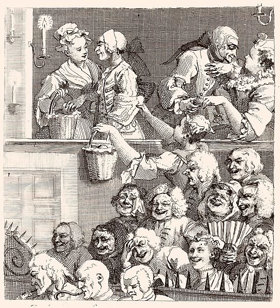 HOGARTH: AUDIENCE. The Laughing Audience
