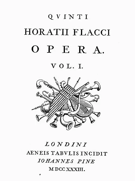 HORACE (65-8 B. C. ). Quintus Horatius Flaccus