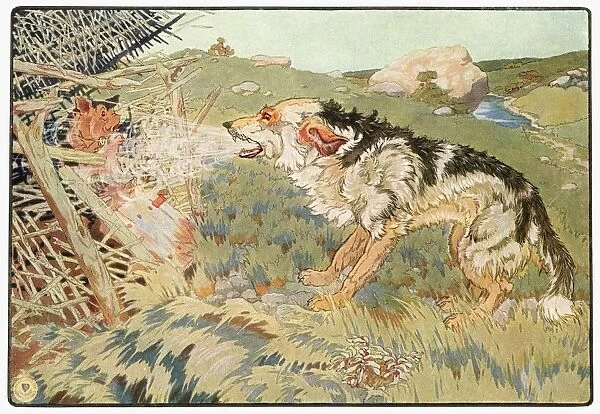 Illustration by Frederick Richardson for a 1923 collection of childrens stories