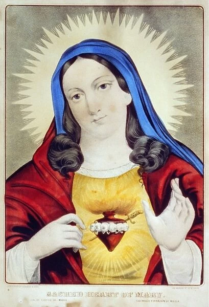 IMMACULATE HEART OF MARY. Devotional name used to refer to the Virgin Mary