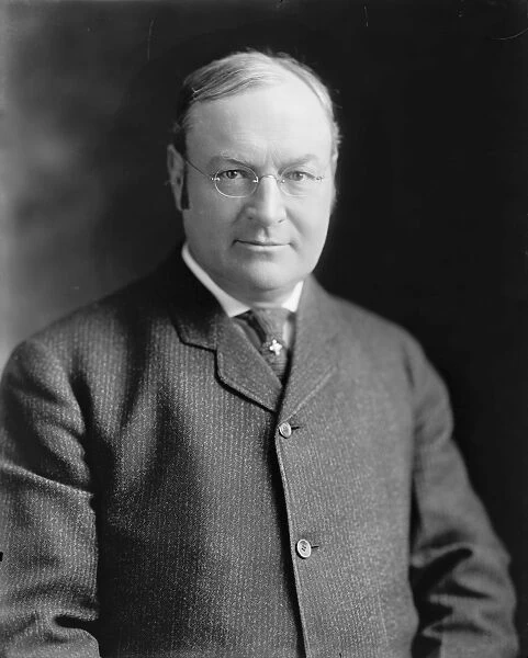JAMES SHERMAN (1855-1912). American politician and Vice President, 1909-1912. Photograph