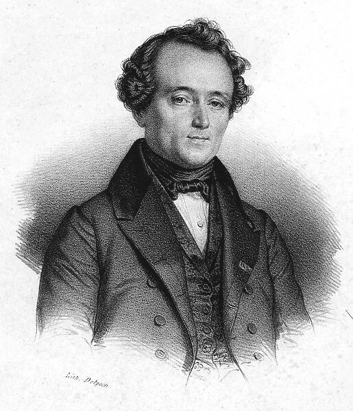 JEAN BAPTISTE ANDRE DUMAS (1800-1884). French chemist