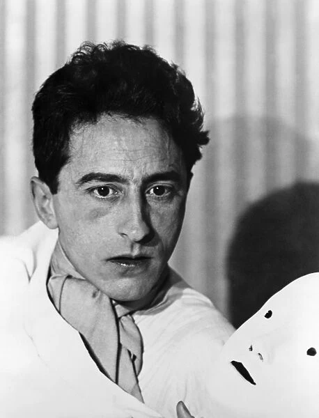 JEAN COCTEAU (1889-1963). French writer and artist. Photographed by Berenice Abbott