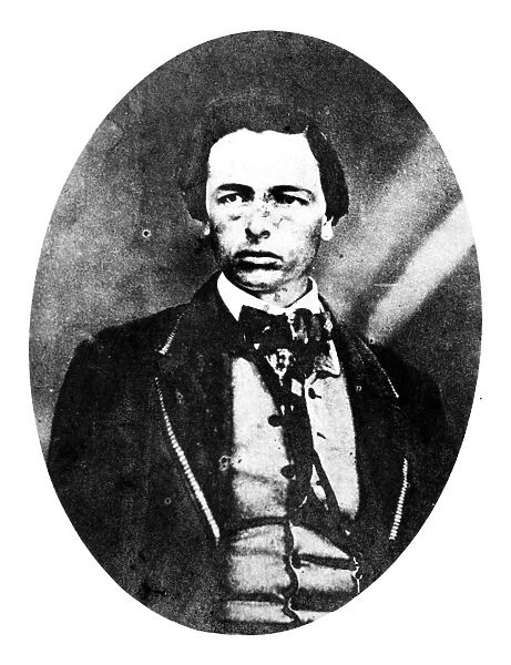 JOHN BROWNs RAID, 1859. Barclay Coppoc, a member of the party led by abolitionist