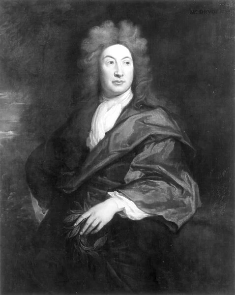 JOHN DRYDEN (1631-1700). English poet. Oil on canvas, 1693, by Sir Godfrey Kneller
