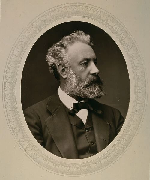JULES VERNE (1828-1905). Photographed c1877
