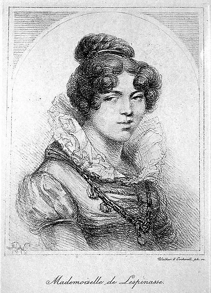 JULIE de LESPINASSE (1732-1776). Jeanne Julie Eleonore de Lespinasse. French author