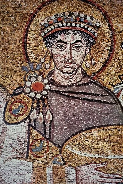 JUSTINIAN I (483-565). Emperor of the Byzentine Empire, 527-565