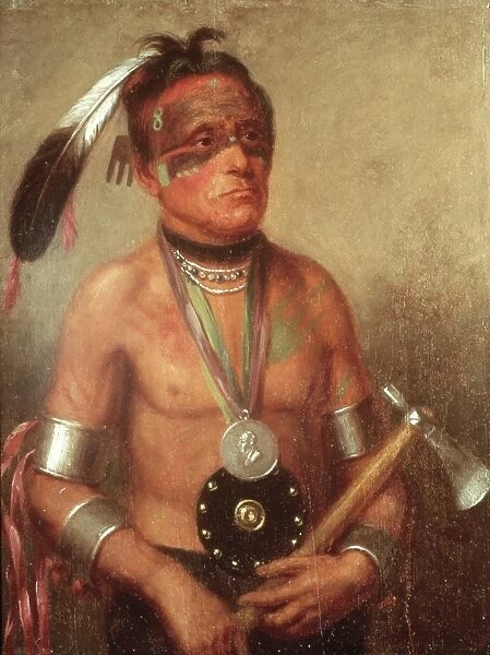 KING: WINNEBAGO, 1828. Hoowaunneka (Little Elk)