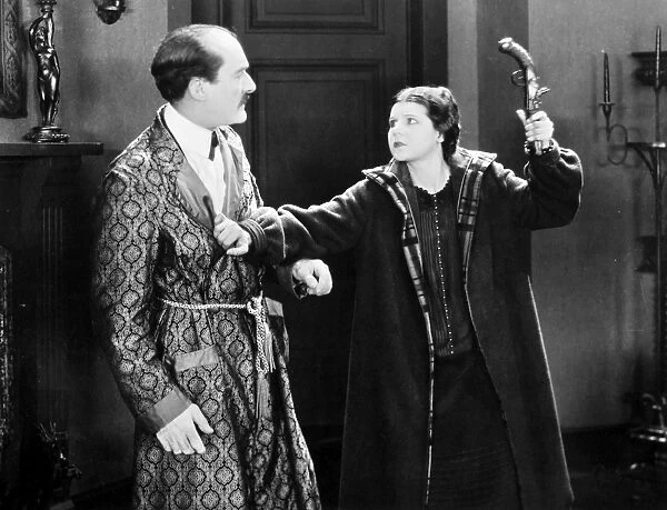 LENA RIVERS, 1925. Herman Lieb and Gladys Hulette in a scene from the film