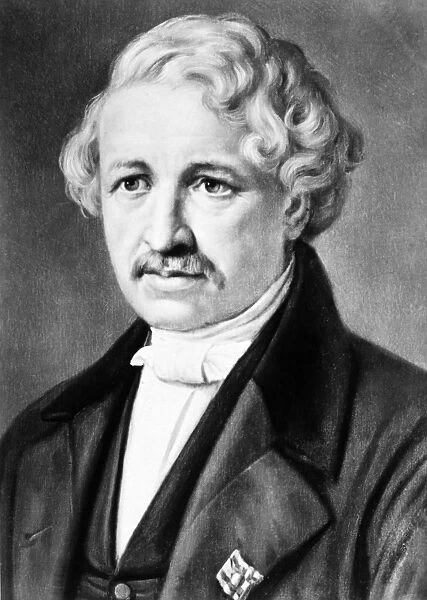 LOUIS DAGUERRE (1789-1751). Louis Jacques Mande Daguerre