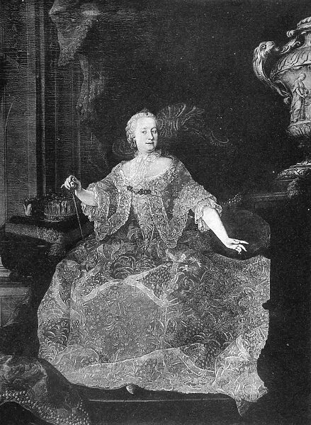 MARIA THERESA (1717-1780). Archduchess of Austria and Queen of Hungary and Bohemia