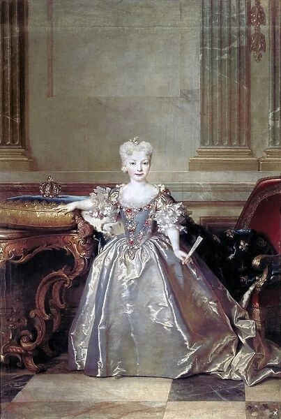 MARIANA VICTORIA OF SPAIN (1718-1781). Daughter of King Philip V of Spain