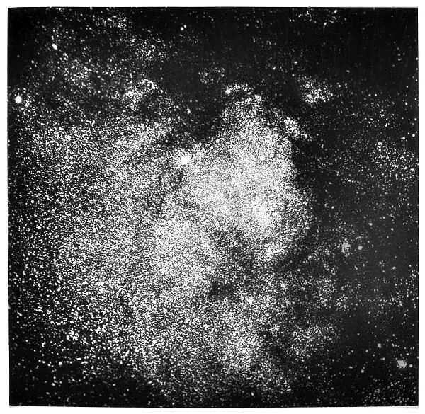 MILKY WAY, 1892. The Milky Way near Messier II